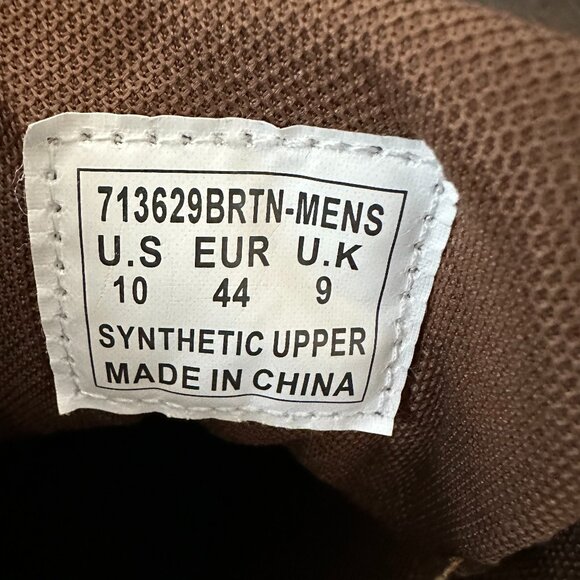 G.H.Bass Tan Brown Leather Chukka Boots 713629BRTN Men's 10 - Picture 13 of 14